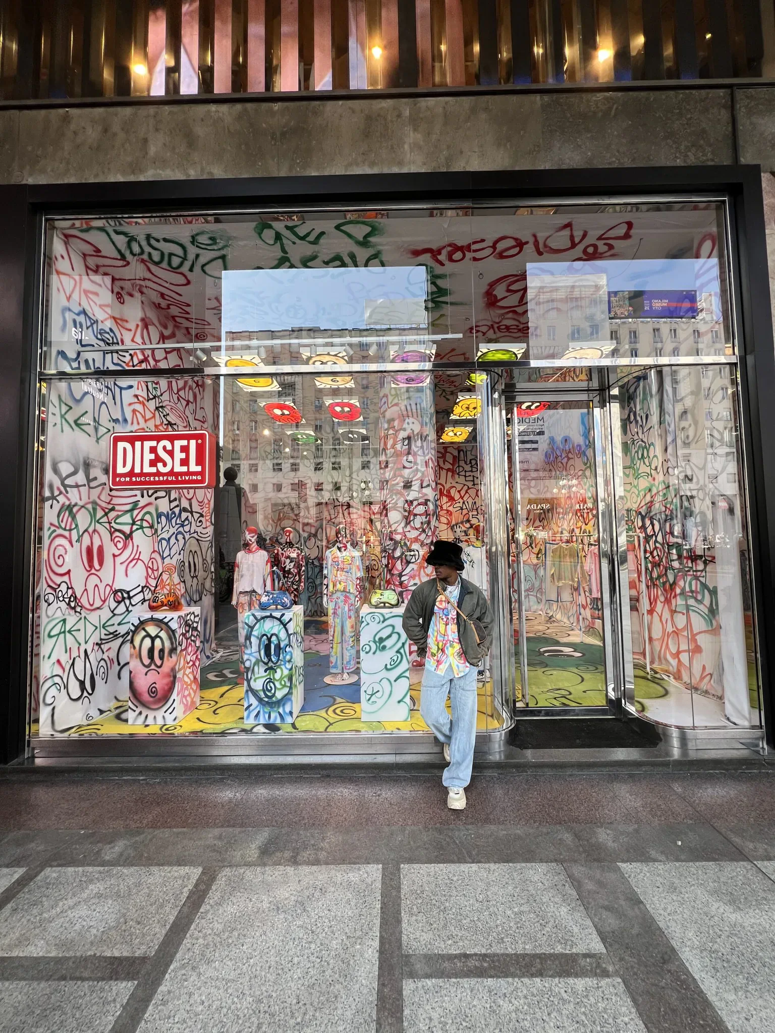diesel_samurai_farai_fw25_milan_store_01