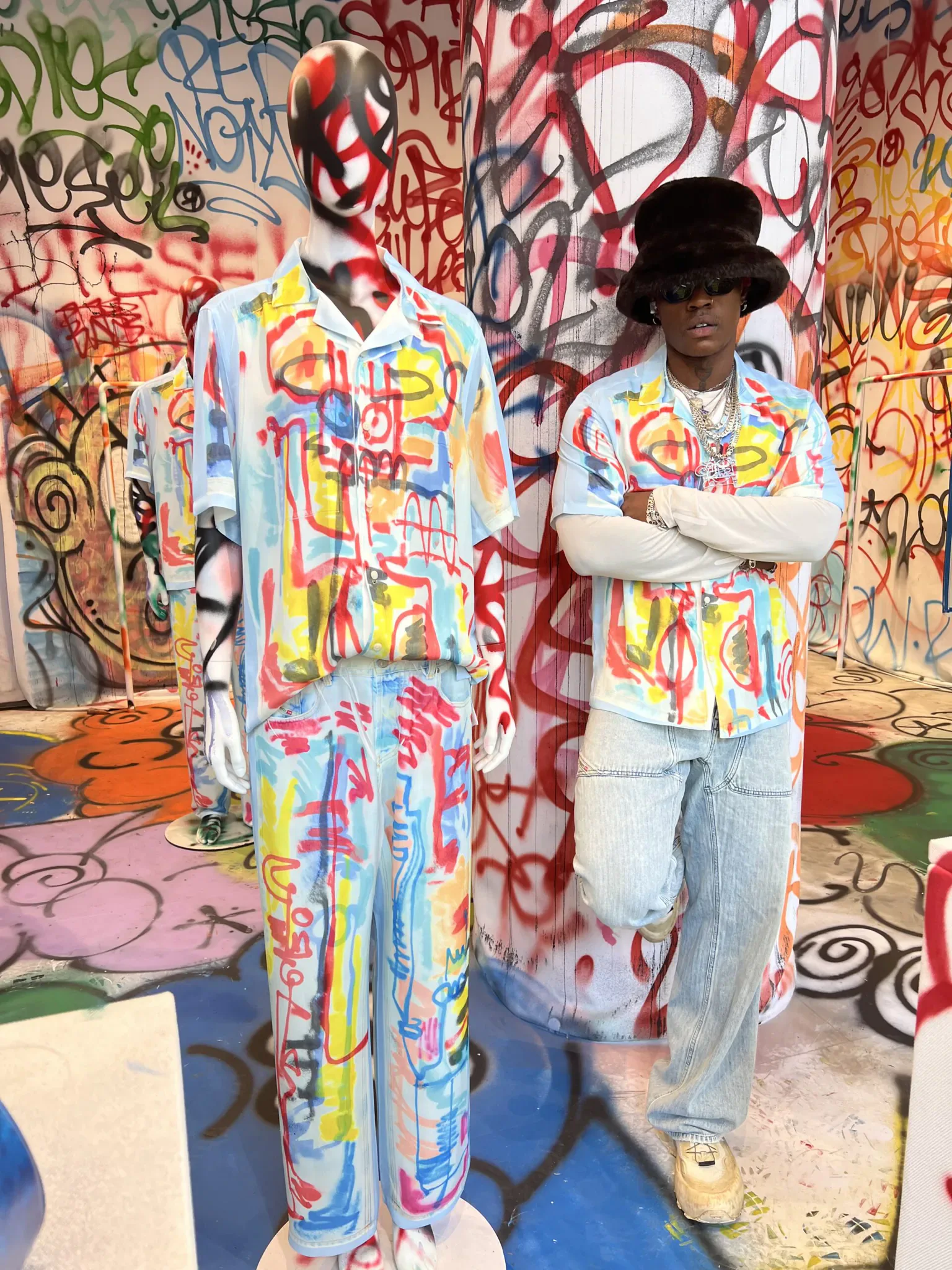 diesel_samurai_farai_fw25_milan_store_03